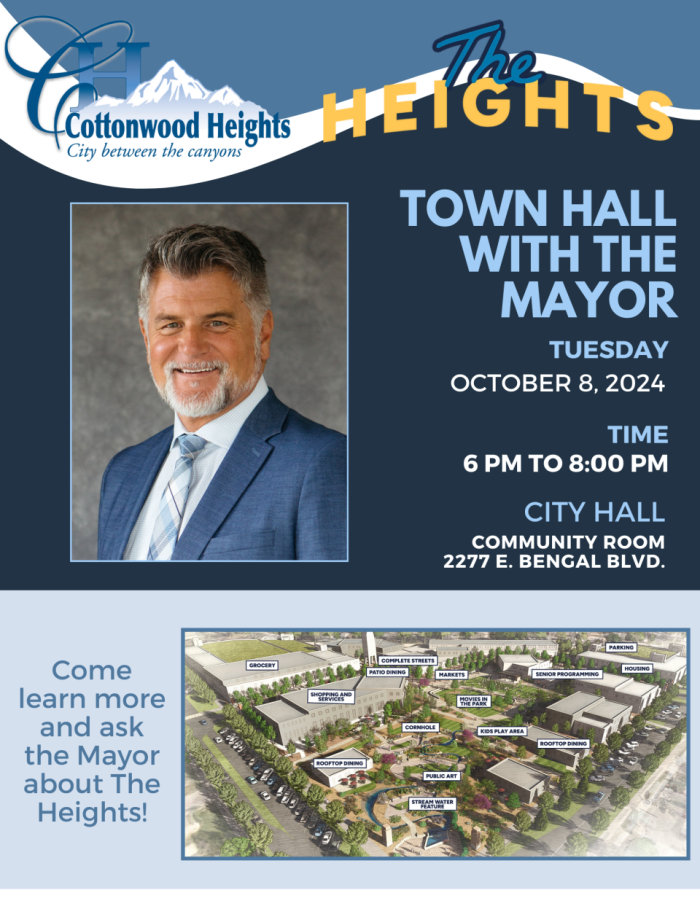 Town Hall Flyer - Mayor