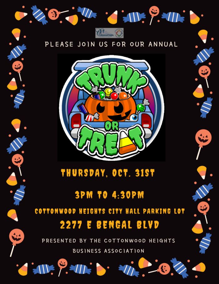 Trunk or Treat Newsletter and Flyer - 09-06-2024